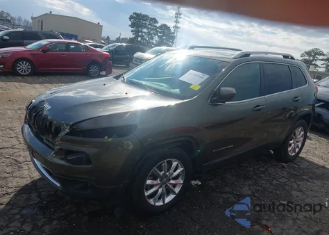 2015 Jeep Cherokee Limited из США, поврежденный, VIN 1C4PJLDS9FW762029